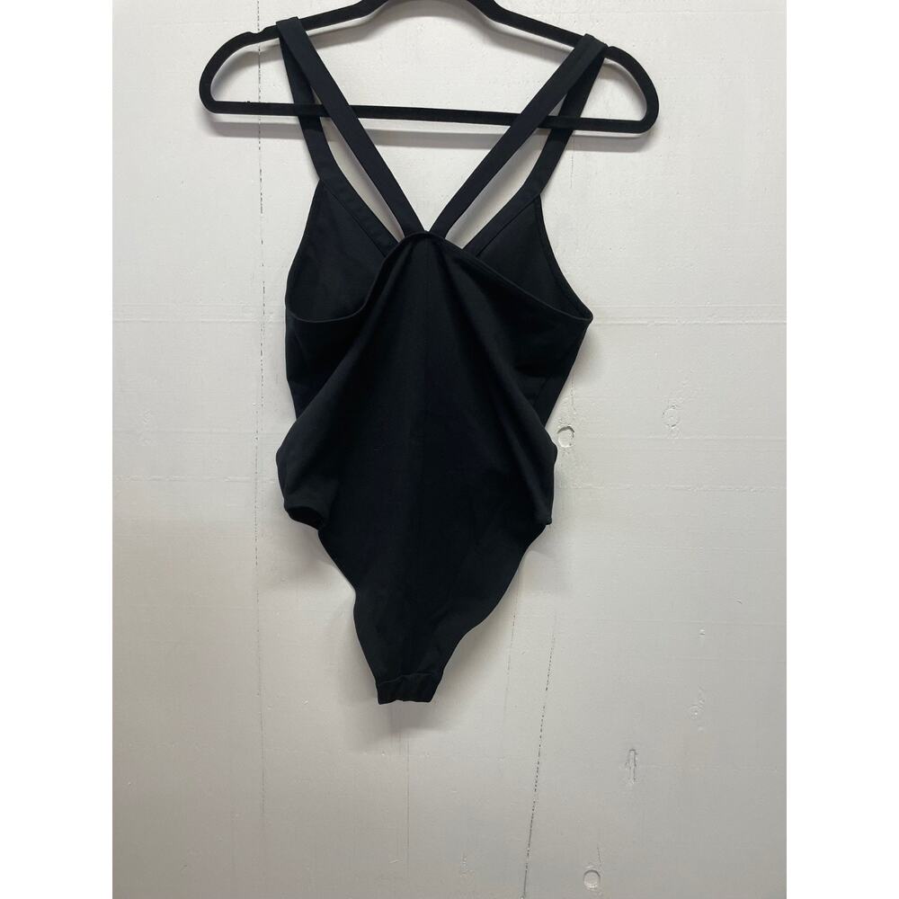 Out From Under Women's Bodysuit Black Size Medium Snaps in Front Urban Outfitter - Picture 4 of 6